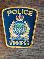 WINNIPEG, ORGINEEL POLICE BADGE.., Ophalen of Verzenden, Zo goed als nieuw