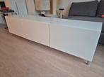 Nette IKEA BESTÅ tv-meubel wit hoogglans, Ophalen, Overige materialen, 150 tot 200 cm, Zo goed als nieuw
