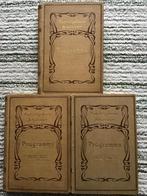 CONCERTGEBOUW AMSTERDAM Ingebonden programma's 1900-1903, Boeken, Gelezen, Ophalen of Verzenden, Algemeen, Meerdere auteurs