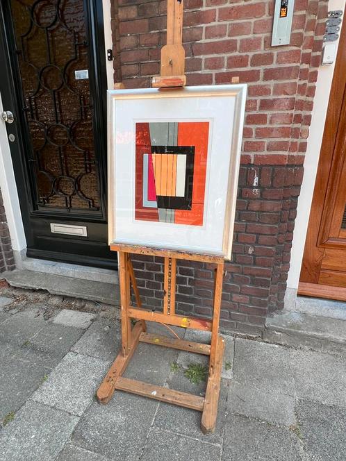 Guy Vandenbranden zeefdruk gesigneerd 113/500 abstract, Antiek en Kunst, Kunst | Litho's en Zeefdrukken, Ophalen