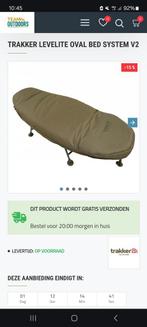 TRAKKER LEVELITE OVAL BED SYSTEM 5 seizoens, Watersport en Boten, Hengelsport | Karpervissen, Overige typen, Gebruikt, Ophalen