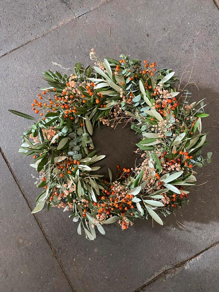 Maatwerk verse kransen en toeven, Huis en Inrichting, Woonaccessoires | Kransen, Nieuw, Ophalen