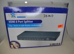 8-poorts HDMI splitter HQ, Gebruikt, NEDIS Den Bosch, Ophalen of Verzenden, NEDIS