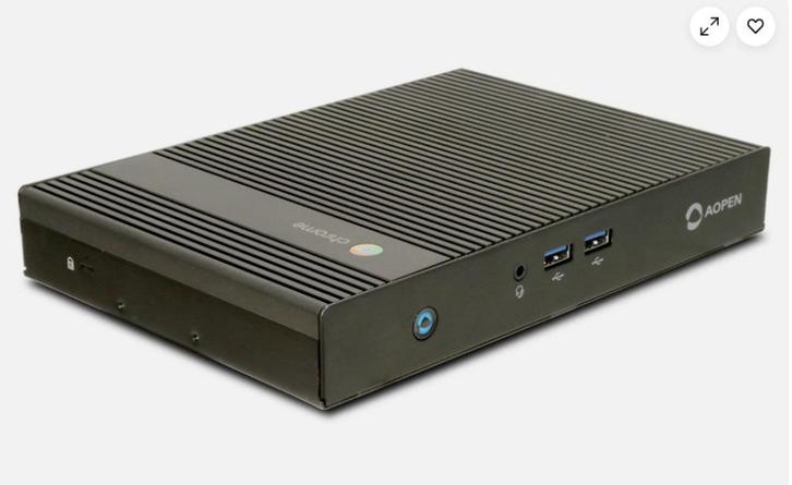 AOPEN Chromebox Commercial 2 – model BC5000 NIEUW in doos, Computers en Software, Desktop Pc's, Nieuw, Minder dan 2 Ghz, SSD, 32 GB