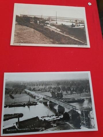 Oude kaarten Roermond Maasbrug  beschikbaar voor biedingen