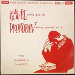 The Carmirelli Quartet - Ravel & Prokofiev String Quartet, Cd's en Dvd's, Vinyl | Klassiek, Gebruikt, Kamermuziek, Romantiek, 12 inch