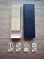 Antiek vintage oud mini dominospel, Ophalen of Verzenden