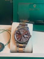 Rolex Datejust 36mm – Ref. 126231 – Rose Gold – Choco Dial, Staal, Rolex, Nieuw, Ophalen of Verzenden