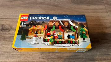 Lego 40602 en 30584 winterse markt/vakantietrein NIEUW beschikbaar voor biedingen
