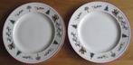 twee Wedgwood kerstborden uit de serie Windsor Christmas, Diversen, Kerst, Ophalen of Verzenden, Zo goed als nieuw