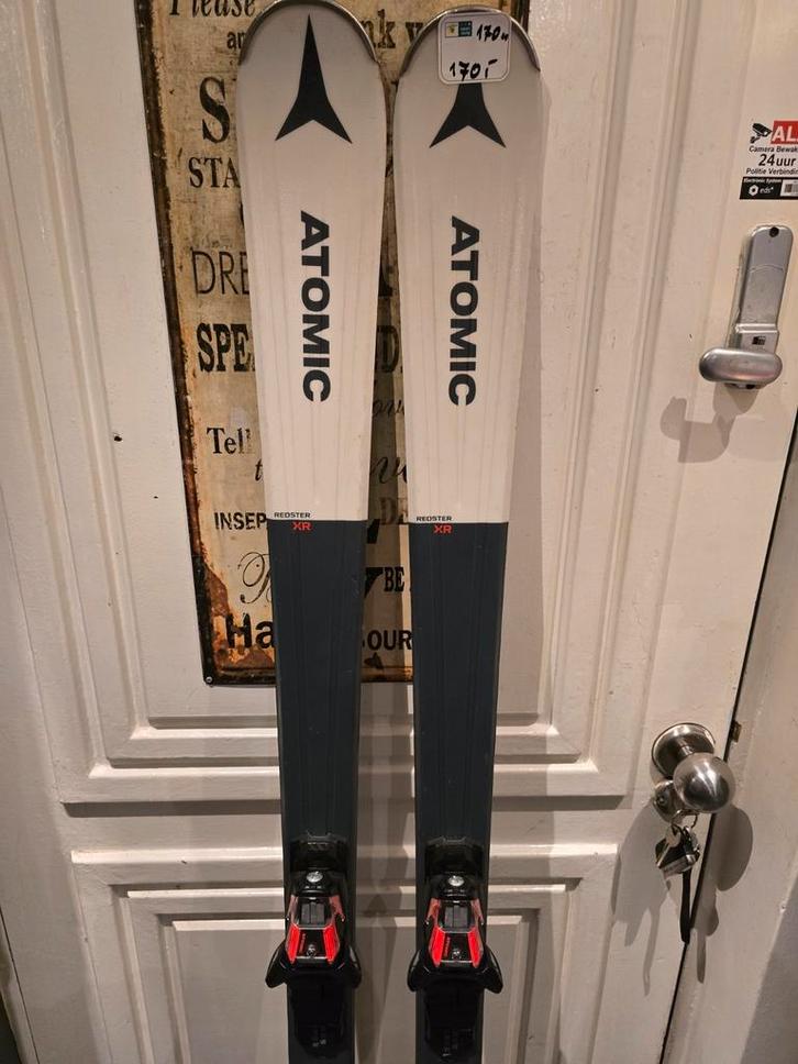170cm ATOMIC REDSTER XR CARVE SKIS WOODCORE, Sport en Fitness, Skiën en Langlaufen, Zo goed als nieuw, Ski's, Skiën, Atomic, Carve