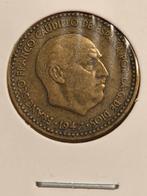 Spanje 1 Peseta 1947 - Franco, Ophalen of Verzenden, Overige landen, Losse munt