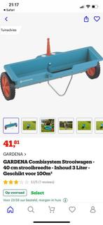 Gardena combi strooiwagen, Ophalen, Gebruikt, Overige soorten