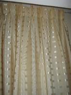 Geel nieuw gordijn van 1.35 X 2.48 hoog ., 200 cm of meer, Nieuw, Ophalen of Verzenden, Overige kleuren