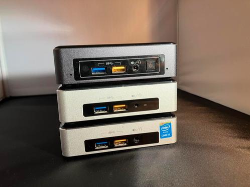 Verschillende NUCs 5, 6, 7 en 8 i3, 8GB ram 120GB ssd, Computers en Software, Desktop Pc's, Zo goed als nieuw, 2 tot 3 Ghz, SSD