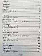 Bladmuziek - Noten Leren lezen - Goede Staat, Muziek en Instrumenten, Bladmuziek, Les of Cursus, Ophalen of Verzenden, Zo goed als nieuw
