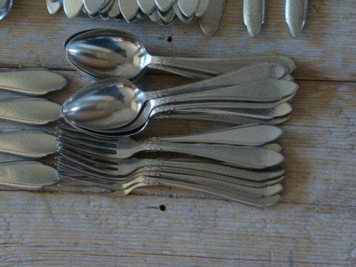 Bestek Gero Zilmeta 755 HAMERSLAG Punt, gaaf, Antiek en Kunst, Antiek | Bestek, Ophalen of Verzenden