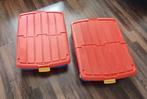 2 opbergbakken met deksel voor onder het bed, Huis en Inrichting, Woonaccessoires | Kisten, Ophalen, Kunststof, 50 tot 100 cm