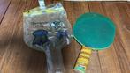 Vintage Sunflex Tafeltennis Batje, Sport en Fitness, Tafeltennis, Ophalen of Verzenden, Gebruikt, Net, Batje(s) of Balletje(s)
