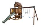 Speeltoestel Tijger | met glijbaan, speelhuisje, schommel en, Mail@wellestuinhout.nl, Ophalen of Verzenden, Welles Tuinhout B.V.
