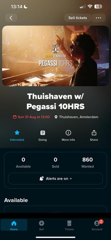  Pegassi  Thuishaven  31 aug  beschikbaar voor biedingen