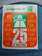 Vignet Zwitserland. (2x beschikbaar,  prijs per stuk), Tickets en Kaartjes, Autovignetten, Twee personen