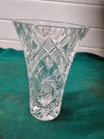 vaas kristal bewerkt, Huis en Inrichting, Woonaccessoires | Vazen, Ophalen of Verzenden, 'T Olde Gre-j, Info@toldegrej.nl, Endepoelstraat 20f Didam