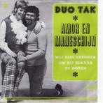 Duo Tak (Corrie en Henk en De Four Tak) - Amor en maneschijn, Nederlandstalig, Gebruikt, Ophalen of Verzenden, 7 inch