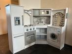 Kidkraft houten speelkeuken hoekopstelling,incl. Accessoires, Ophalen, Gebruikt, Hout, Speelkeuken
