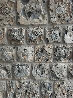 Basalt stenen gemengd, grijs10 pellets 28x24x14 en 16x16x12, Tuin en Terras, Grind, Keien en Split, Ophalen of Verzenden, Zo goed als nieuw