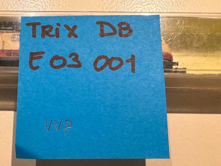 Minitrix 2945 DB E03, Hobby en Vrije tijd, Modeltreinen | N-Spoor, Gebruikt, Locomotief, Gelijkstroom, Trix, Analoog, Ophalen of Verzenden