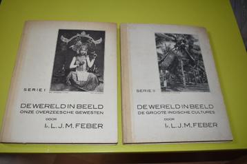 Plaatjesalbum De Wereld in Beeld serie 1/2 1929/1931COMPL> beschikbaar voor biedingen