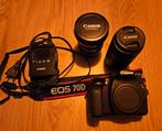 Canon EOS 70d inclusief twee objectieven, Audio, Tv en Foto, Fotocamera's Digitaal, Canon, Zo goed als nieuw, Ophalen