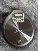 NIEUW Aiwa Portable CD Player met case , oortjes, batterijen, Ophalen of Verzenden, Walkman