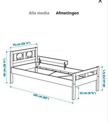 KRITTER peuter ledikant Ikea beschikbaar voor biedingen