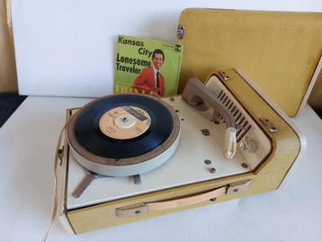 Vintage Platenspeler - Draagbaar 1958 beschikbaar voor biedingen