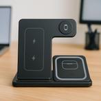 3-in-1 draadloze oplader – Telefoon, smartwatch & oortjes, Ophalen of Verzenden, Nieuw