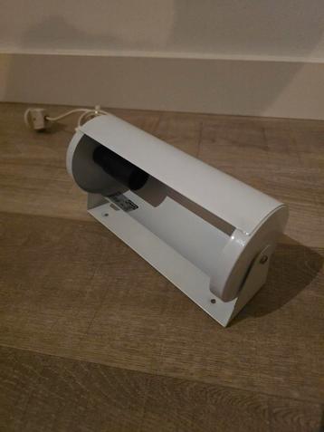 Vintage 80S witte rolwandlamp- Ikea compleet €29 beschikbaar voor biedingen