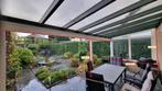 Degelijke overkapping met glasplaten, verlichting, zijramen, Tuin en Terras, Overkappingen, Ophalen, Gebruikt, Veranda