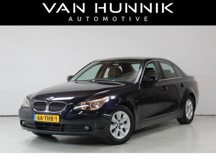 BMW 5 Serie 523i High Executive | Memory | Clima | Navi | Tr, Auto's, BMW, Bedrijf, Te koop, 5-Serie, ABS, Airbags, Airconditioning