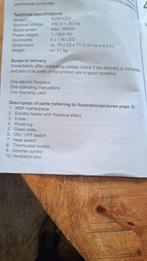 Elektrischeopen haard met ombouw, Ophalen, Zo goed als nieuw, Inbouwhaard, Elektrische haard