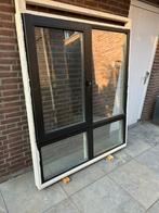 Hardhouten raamkozijn draaikiep, Ophalen, Raamkozijn, Zo goed als nieuw, 150 tot 225 cm