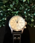 Kaliber Watches & Chronographs Special Edition herenhorloge, Sieraden, Tassen en Uiterlijk, Horloges | Heren, Overige merken, Leer