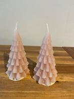 2 Mini Kerstboom Kaarsen - Rustik Lys, Overige materialen, Wit, Nieuw, Ophalen of Verzenden