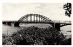 Nijmegen, Waalbrug - 1959 gelopen, 1940 tot 1960, Gelopen, Gelderland, Ophalen of Verzenden