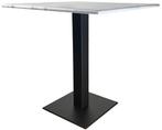 Restaurant tafel marmer vierkant 70 x 70 cm, 50 tot 100 cm, Vierkant, Nieuw, Metaal
