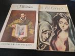 2 Boekjes El Greco - Kunstpockets, Ophalen of Verzenden