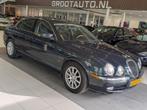 Jaguar S-Type 3.0 V6 Airco, Cruise control, Stuurbekrachtigi, Auto's, Oldtimers, 238 pk, Achterwielaandrijving, Zwart, Metallic lak