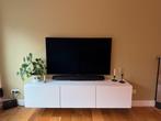 IKEA Bestå TV Meubel Hoogglans Wit - 180cm breed, Ophalen, Gebruikt
