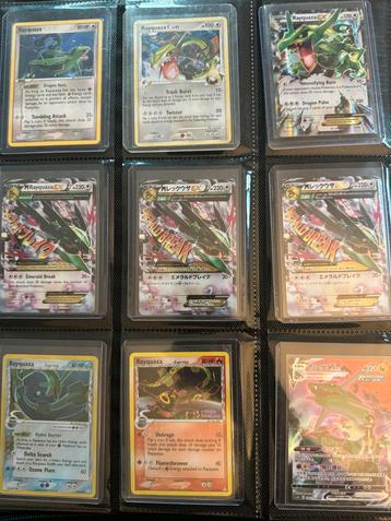 Pokémon Kaarten Binder - Charizard, Rayquaza, Team Rocket beschikbaar voor biedingen